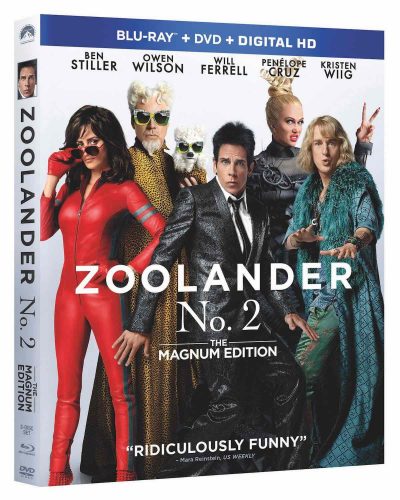 Zoolander No. 2 – Magnum Edition walking the catwalk to Blu-ray in May