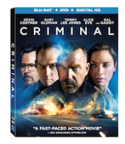 Criminal breaking out on Blu-ray/DVD/4K in July