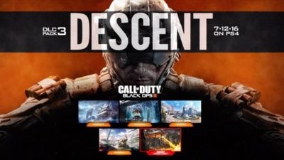 Call of Duty: Black Ops III DLC Pack: Descent Now Available on PS4!