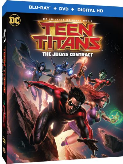 Teen Titans: The Judas Contract arriving April 18th on Blu-Ray/DVD/Digital HD
