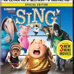 SING 4K Ultra HD, Blu-ray, and Digital HD Special Edition