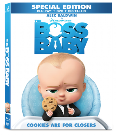 The Boss Baby Coming to Blu-Ray, DVD, and Digital HD Platforms!