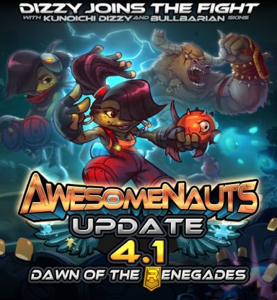 AWESOMENAUTS 4.1 OUT NOW ON STEAM – NEW CHARACTER AVAILABLE