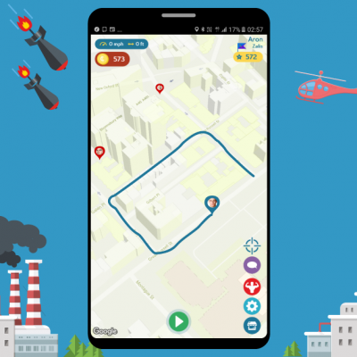 Launch of TAKERS™ A mobile real-life strategy, social RPG game