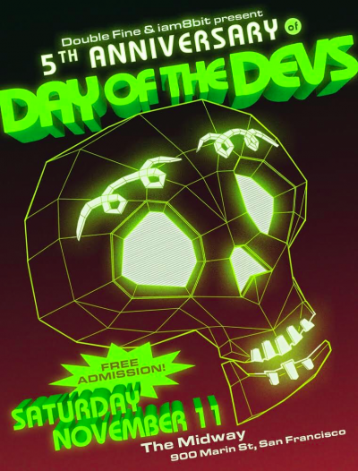 Double Fine and iam8bit to hold 5th annual Day of the Devs in November