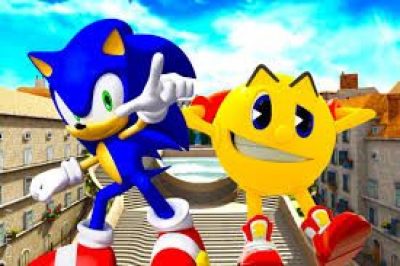 PAC-MAN and Sonic teaming up for mobile