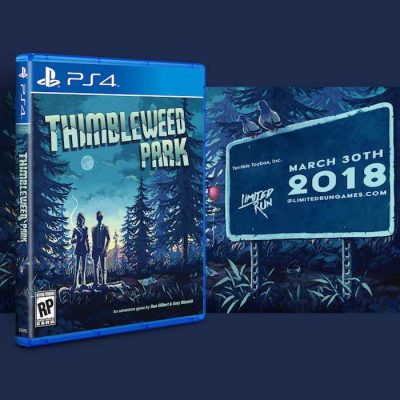 Thimbleweed Park getting physical on March 30th for PS4/Switch