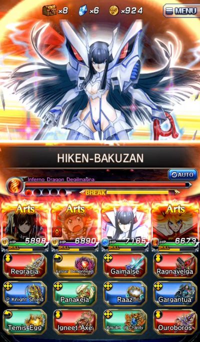 KILL la KILL heroines heading to Grand Summoners today
