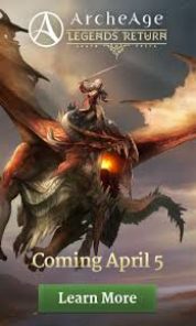 ArcheAge: Legends Return Launching Today