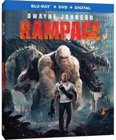 Rampage roaring its way to DigitalHD on June 26th, 4KUHD/Blu-ray/DVD July 17th