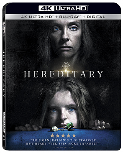 HEREDITARY on 4K, Blu-ray & DVD 9/4