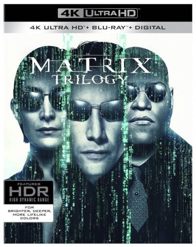 The Matrix Trilogy in 4K / Digital arrives October 30th