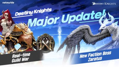 Destiny Knights gets new update – Guild War addon