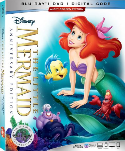 The Little Mermaid heads to 4K on Digital February 12th, 4KUHD/Blu-ray February 26th