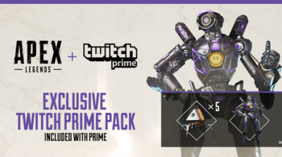 Twitch Prime pack available for Apex Legends