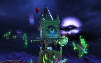 SEGA shows off Haunted Castle track for Team Sonic Racing