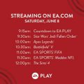 EA Play 2019 schedule announced from EA