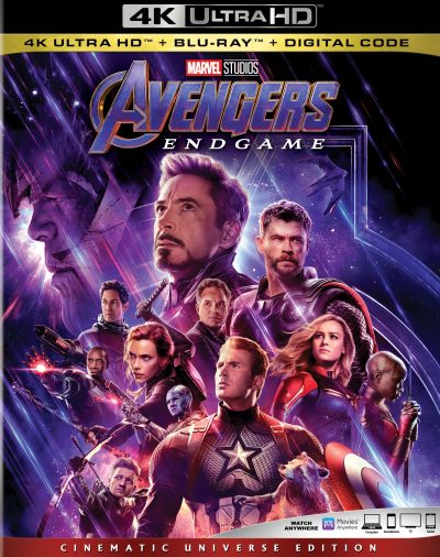 Avengers: Endgame announced for a Digital release July 30th, 4KUHD/Blu-ray/DVD release August 13th