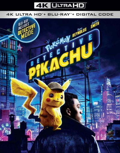Detective Pikachu arrives on Digital July 23rd, 4KUHD/Blu-ray/DVD August 6th