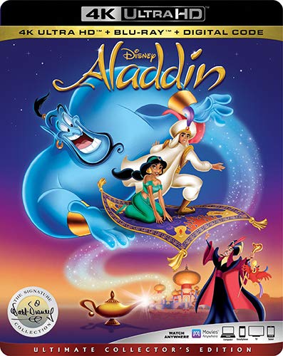 Aladdin 1992 4k Ultra Hd Blu Ray Digital Code Digitalchumps
