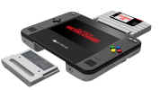 Super Retro Champ and Street Fighter II: Champion Edition Micro Player being shown off at CES