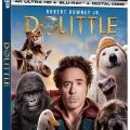 Dolittle announces Digital and Blu-Ray release