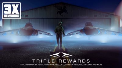 GTA Online has Triple Rewards in Aerial Combat, discounts on Aircraft, Hangars, and more