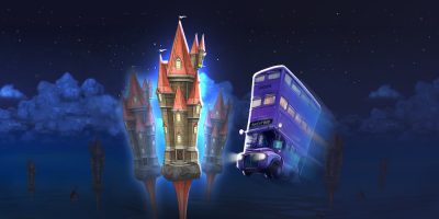 The Knight Bus arrives in Harry Potter: Wizards Unite