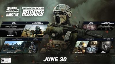 Season four of Call of Duty: Modern Warfare launches tonight at 11p (PST) (and more…)