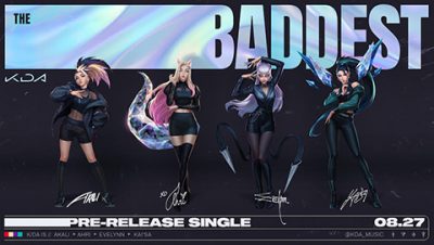 K/DA releases new video for THE BADDEST