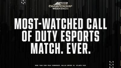 CDL Championship breaks Call of Duty Esports viewership record