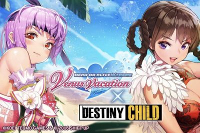 Dead or Alive Xtreme Venus Vacation bringing characters to Destiny Child