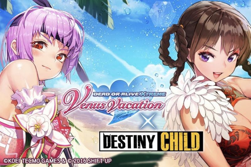 Dead or Alive Xtreme Venus Vacation bringing characters to Destiny