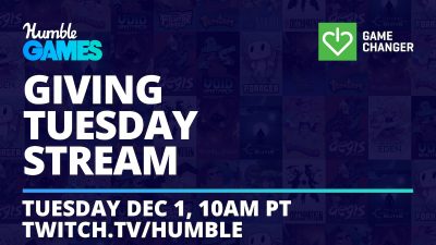 Humble Bundle hosted Giving Tuesday (Dec. 1) stream and showed up some cool stuff