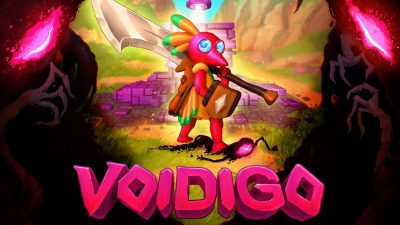 Master the hunt in chaotic and colorful rougelite Voidigo