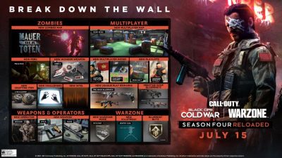 Season Four Reloaded for Call of Duty: Black Ops Cold War and Warzone is here, new Zombie experience included