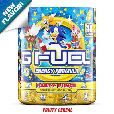 Sonic’s 30th Anniversary marked by G-Fuel crossover