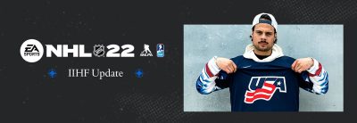 NHL 22 gets IIHF content via patch update
