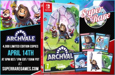 Archvale heading to physical format on the Switch