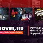 Humble Bundle launches Game Over, T1D: Games with Links to the Diabetes Community bundle