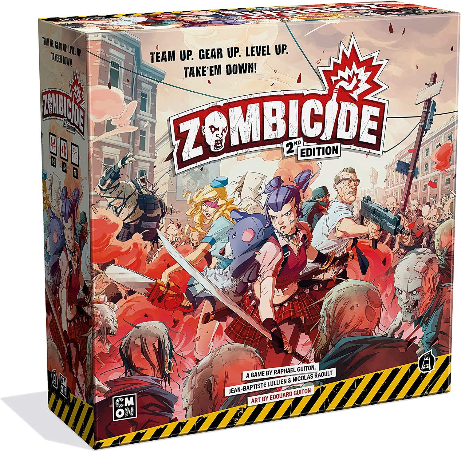 Zombicide 2nd Edition Board Game 60 Second Review #zombicide #zombies