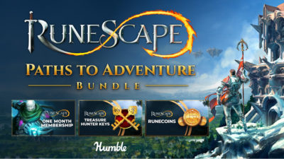 Runescape: Paths to Adventure Bundle announced from Humble Bundle