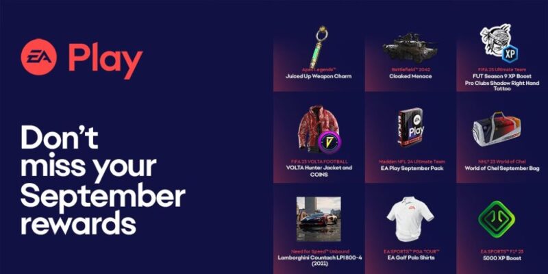 EA Play Member Only November Rewards Available Madden, NHL, FIFA