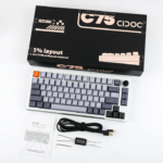 Gaming Accessory Double Feature Review: CIDOO C75 Mechanical Keyboard & Epomaker FurMix Cable