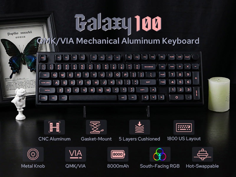 Epomaker Galaxy100 Mechanical Keyboard Review - digitalchumps