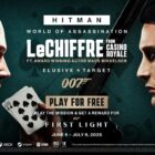 Take down the infamous LeChiffre in HITMAN (WoA) — 10 days remaining