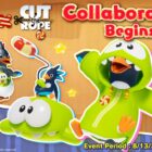 Cut the Rope and Faaast Penguin ready to collab on August 13th