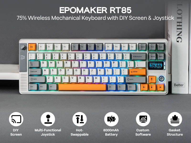 Epomaker RT85 Mechanical Keyboard Review - digitalchumps