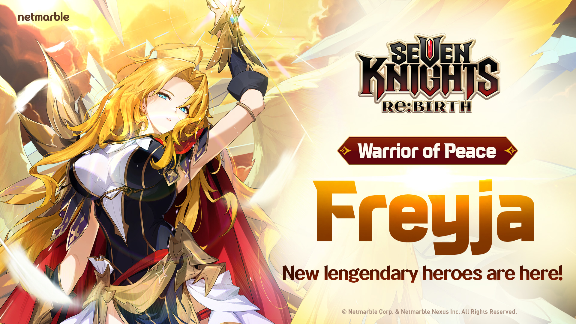WARRIOR OF PEACE] FREYJA JOINS THE ROSTER IN SEVEN KNIGHTS RE