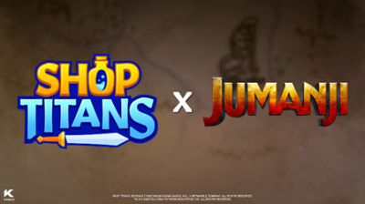 Seek To Craft, Adventure, and Leave Your World Behind in Shop Titans New Game Update featuring “Jumanji: Welcome to the Jungle” Content